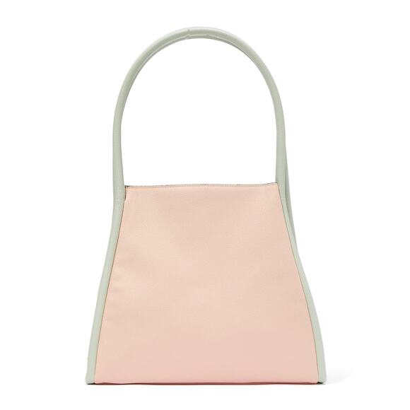 Victoria's Secret Daring Tote Pale Pink & Green Piping NWT - Picture 1 of 5